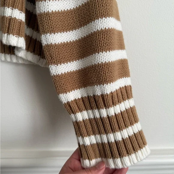 NWT J. Crew Rollneck Striped Sweater size Medium - Picture 6 of 11